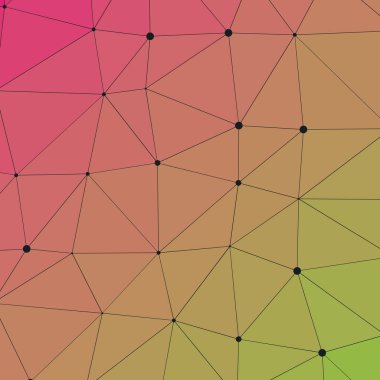 renkli degrade geometrik poligonal dokulu arka plan 