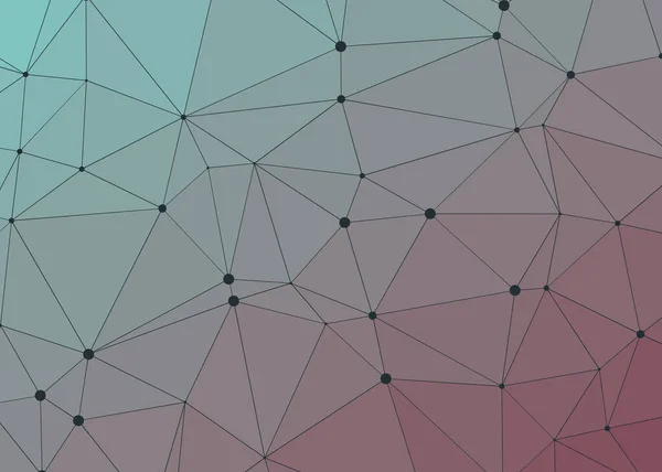 グレーのグラデーション幾何学的なポリゴン テクスチャの背景 — ストックベクタ