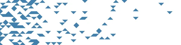 Разноцветные Распределенные Треугольники Белом Фоне — стоковый вектор