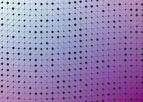 Lila Farbverlauf Geometrisch Polygonal Strukturiert Hintergrund — Stockvektor