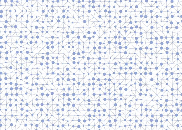Абстрактный Многоугольный Низкополюсный Рисунок Связными Линиями Точками Белом Фоне — стоковый вектор