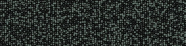 Абстрактний Полігональний Низькополімерний Візерунок Єднаними Лініями Крапками Чорному Тлі — стоковий вектор