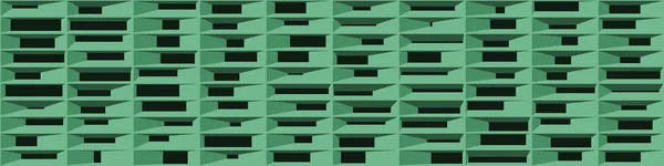 Αφηρημένη Πράσινη Δομή Μπλοκ Αναγεννητική Τέχνη Απεικόνιση Φόντου — Διανυσματικό Αρχείο