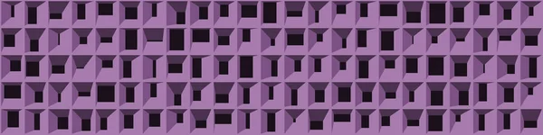 Abstracto Púrpura Estructura Bloques Arte Generativo Fondo Ilustración — Archivo Imágenes Vectoriales