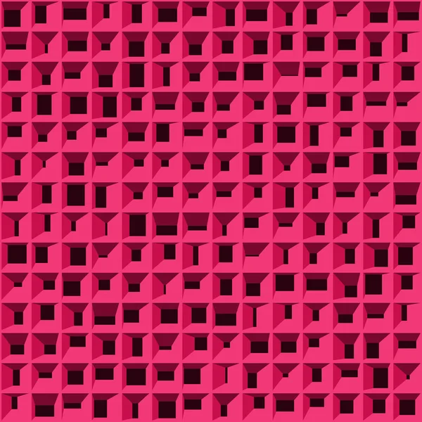 抽象的なカラフルな構造ブロック生成的アート背景イラスト — ストックベクタ