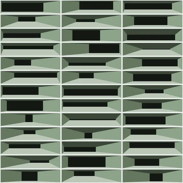 Abstraite Structure Colorée Blocs Art Génératif Fond Illustration — Image vectorielle