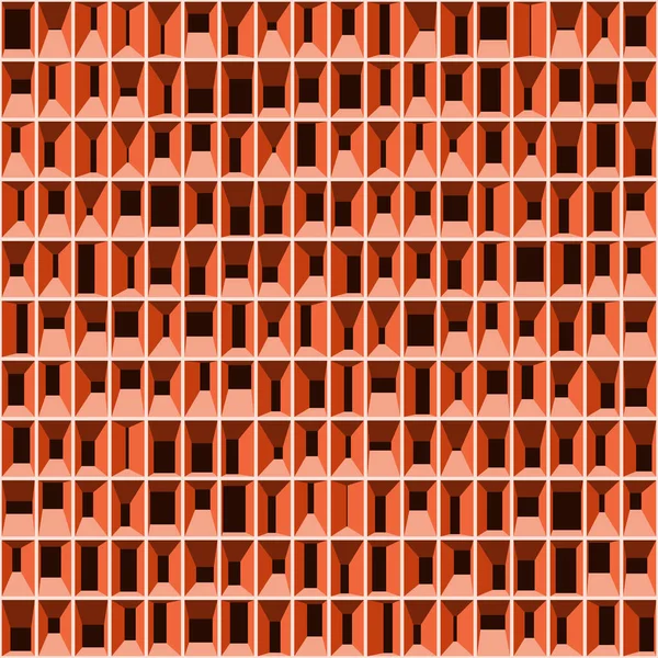 Abstrakt Färgglada Struktur Block Generativ Konst Bakgrund Illustration — Stock vektor