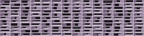 抽象的なカラフルな構造ブロック生成的アート背景イラスト — ストックベクタ