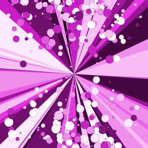 Coloré Aléatoire Explosion Distribution Computationnel Art Génératif Arrière Plan Illustration — Image vectorielle