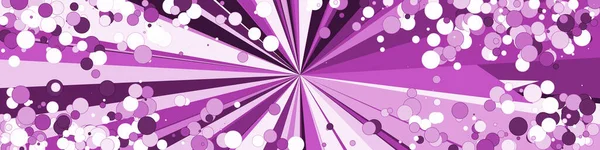 Abstract Art Purple Lines Dots Random Distribution Computational Generative Art — Stock Vector