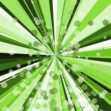 yeşil rastgele patlama dağılımı hesaplamalı üretken sanat arkaplanı illüstrasyonu 