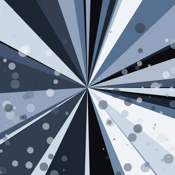 Arte Abstracto Líneas Azules Puntos Distribución Aleatoria Arte Generativo Computacional — Vector de stock