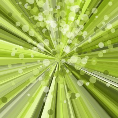 yeşil rastgele patlama dağılımı hesaplamalı üretken sanat arkaplanı illüstrasyonu  