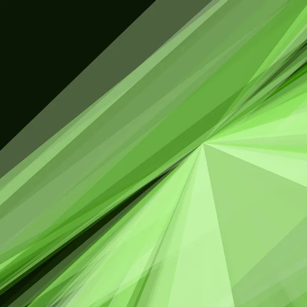 緑のランダム爆発分布計算生成アート背景イラスト — ストックベクタ