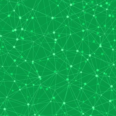 soyut yeşil düşük çokgen ağ üretken sanat arkaplan çizimi 