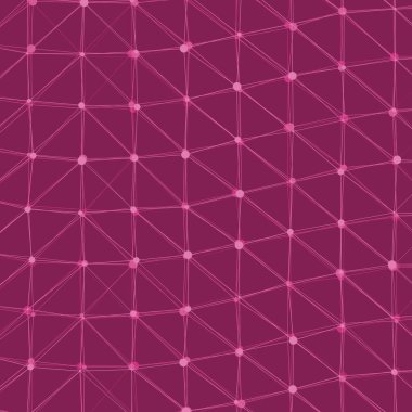 soyut pembe düşük çokgen ağ üretken sanat arkaplan çizimi