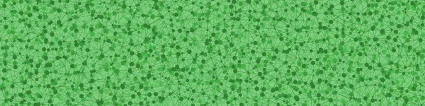 Абстрактный Зеленый Низкополигональная Сетка Генеративного Искусства Фоновая Иллюстрация — стоковый вектор