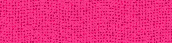Абстрактный Розовый Низкополигональная Сетка Генеративного Искусства Фоновая Иллюстрация — стоковый вектор