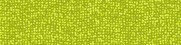 Abstrait Vert Bas Polygone Maille Art Génératif Fond Illustration — Image vectorielle