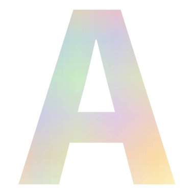 Bir Char Soyut Üçgenleştirme Gradyan Üretici Sanat karakteri çizimi