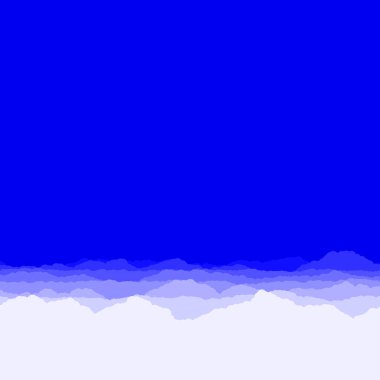 soyut renkli bulutlar gökyüzü üretken sanat arkaplanı çizimi