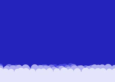 renkli soyut bulutlar gökyüzü üretken sanat resimleme arkaplanı 