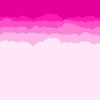 Soyut renk bulutlarının çizimi gökyüzü sanat arkaplanı 