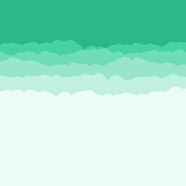 Soyut renk bulutlarının çizimi gökyüzü sanat arkaplanı 