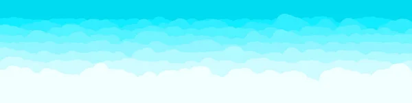 Illustratie Van Abstracte Kleur Wolken Lucht Kunst Achtergrond — Stockvector