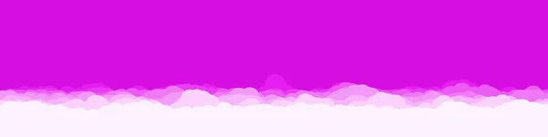 Abstrakte Lila Farbe Wolken Himmel Generative Kunst Hintergrund Illustration — Stockvektor