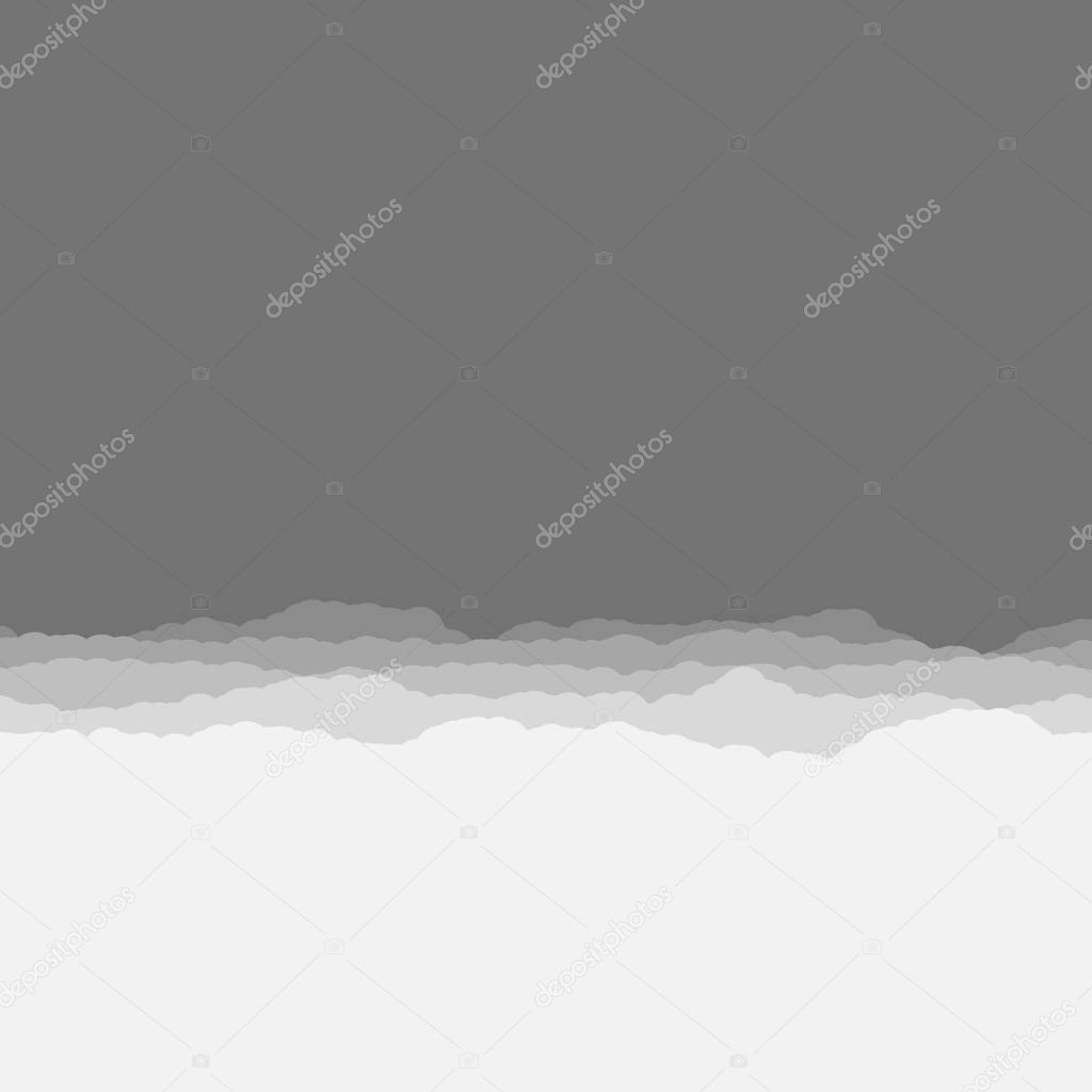 abstract color Clouds sky generative art background illustration 