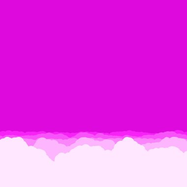 soyut mor renk bulutlar gökyüzü üretken sanat arkaplan illüstrasyonu 