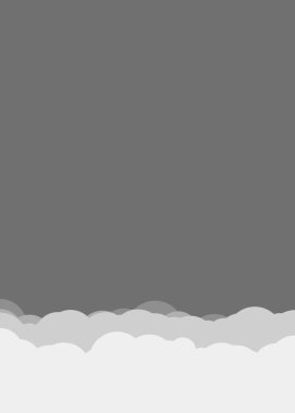 soyut renkli bulutlar gökyüzü üretken sanat arkaplanı çizimi 