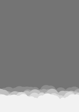 soyut renkli bulutlar gökyüzü üretken sanat arkaplanı çizimi 