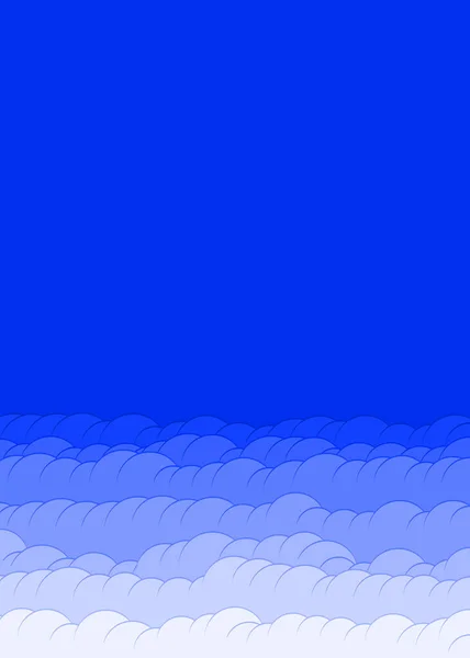 Nubes Abstractas Vector Fondo Ilustración — Archivo Imágenes Vectoriales