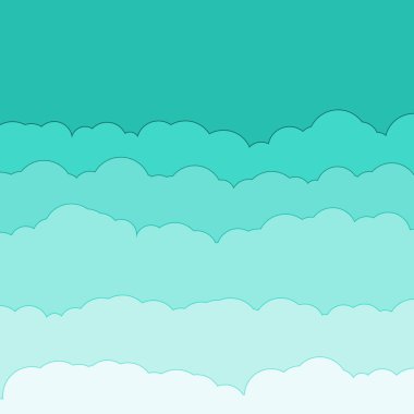 soyut mor renk bulutlar gökyüzü üretken sanat arkaplan illüstrasyonu 