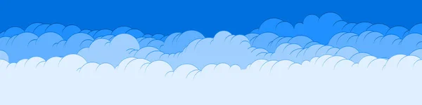 Nubes Abstractas Vector Fondo Ilustración — Vector de stock
