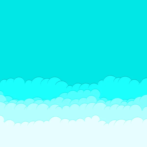 Nubes Abstractas Vector Fondo Ilustración — Vector de stock