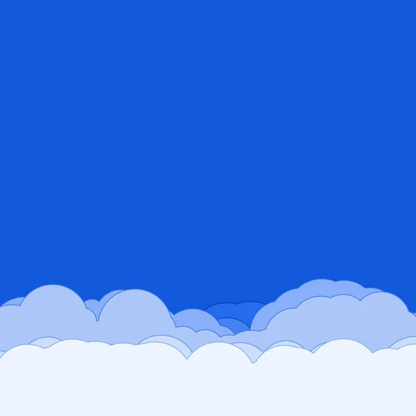 Abstrato Roxo Cor Nuvens Céu Arte Generativa Fundo Ilustração — Vetor de Stock