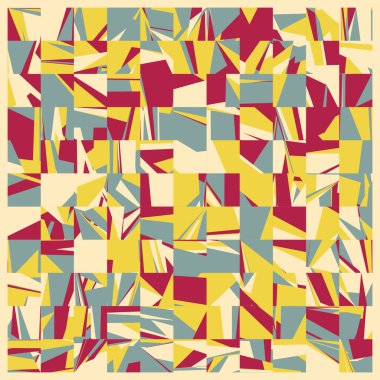 soyut renk çokgenleri sanat arkaplan illüstrasyonu