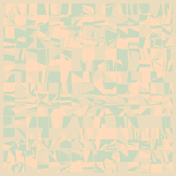 抽象的なランダムな色の多角形生成的背景イラスト — ストックベクタ
