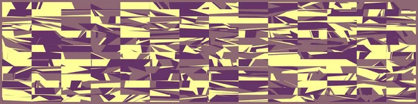 Kunst Abstrakt Zufällige Farbige Polygone Generative Hintergrundillustration — Stockvektor