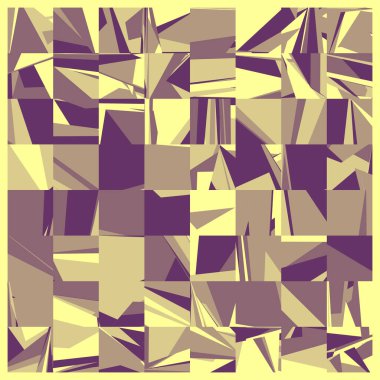 resim soyut rastgele renkli çokgenler üretken arkaplan çizimi