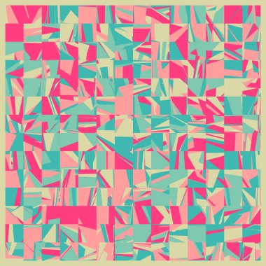 Soyut çokgen arkaplanı, vektör illüstrasyonu