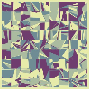 Soyut çokgen arkaplanı, vektör illüstrasyonu