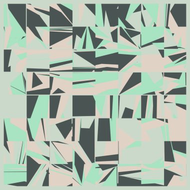 Soyut çokgen arkaplanı, vektör illüstrasyonu