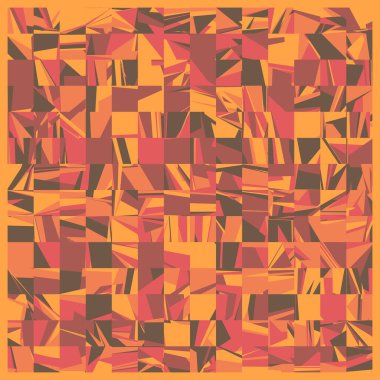 Soyut çokgen arkaplanı, vektör illüstrasyonu