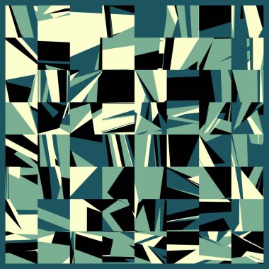 Soyut çokgen arkaplanı, vektör illüstrasyonu