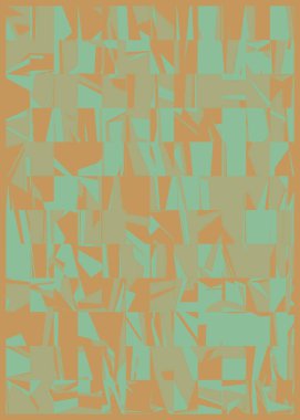 soyut rengarenk çokgen üretken sanat arkaplanı çizimi