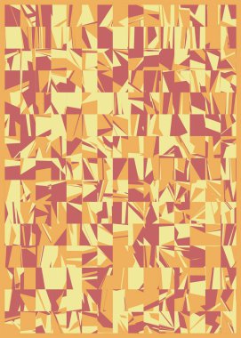 soyut rengarenk çokgen üretken sanat arkaplanı çizimi